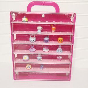 Girl's Shopkins carrying case and Shopkins